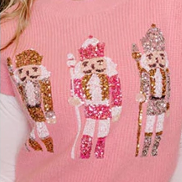 Nutcracker sequin sweater - Picture 3 of 3